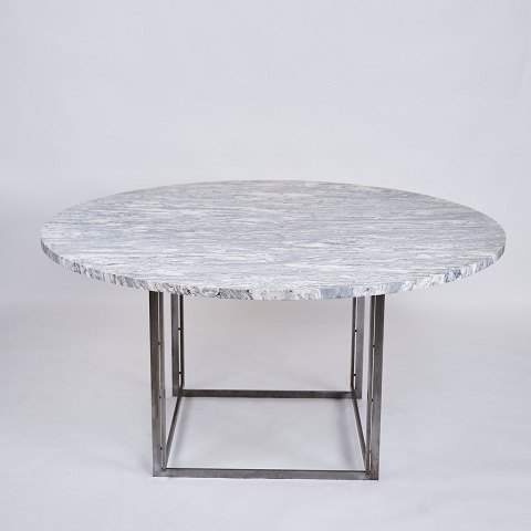 Rare PK 54 Dining Table - Model PK 54 - Cipollini Marble Top - Poul Kjærholm - 
E.Kold Christensen - 1960s
