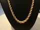 Bjørn Borg gold chain in graduation and 8 carat.
Length 50 cm. 5000 m2 showroom.