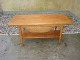 Sewing table in teak. Danish design from 1960. Super quality and good condition. 
5000 m2 Showroom.