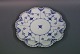 Royal Copenhagen blue fluted half lace dish. 5000m2 showroom.