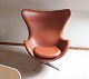 The Egg designet by Arne Jacobsen in 1958 and manufactured by Fritz Hansen.5000m2 udstilling.