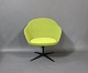 Lounge chair we have reupholstered in beautiful green Hallingdal fabric.