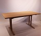 Shaker dining table, model C18, of soap treated beech designed by Børge Mogensen in 1947 and from the 1960s.5000m2 showroom.