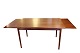 Dining table with extentions in teak of danish design from the 1960s.
5000m2 showroom.