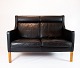 Kupe 2-person sofa - Model 2432 - Black leather - Børge Mogensen - Fredericia 
Furniture - 1970
Great condition
