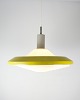 Stockholm pendant, yellow lacquer, opal glass, Louis Poulsen, 1960s.
Great condition
