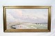 Oil Painting On Canvas - Coastal Landscape - Alfred Theodor Olsen - Circa 1900
