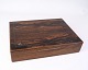 Storage Box - Rosewood - Silver Inlay - Provinsbanken - Danish Design - 1960s

