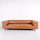 Erik Jørgensen Delphi Sofa Modell EJ 450, 3-Sitzer Sofa in Cognac Leder