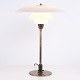 Poul Henningsen Tischlampe Modell PH 4/3 aus brüniertem Messing für Louis Poulsen, 1930er Jahre