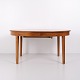 Ovaler Esstisch mit Auszug aus Palisander, Dänisches Design, 1960er Jahre