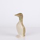 Keramische Pinguin Figur von Knud Basse aus Glasiertem Steingut, Dänisches Design, 1960er Jahre
