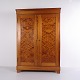 Großer Antiker Kleiderschrank oder Wäscheschrank aus Oregon Pine 1890er Jahre Restauriert
