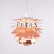 Poul Henningsen PH Artichoke Koglen Pendelleuchte aus Kupfer Ø60 Louis Poulsen 1958