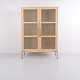 Naver Collection Vitrinenschrank Modell AK 1280 aus Esche von Nissen & Gehl für Aksel Kjærsgaard