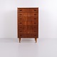 Teak Kommode mit 7 Schubladen dänisches Design aus den 1960er Jahren