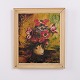 Ölgemälde mit Blumen in einer Vase, 1962