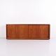 Edmund Jørgensen Sideboard aus Teakholz mit Schiebetüren, 1960er-Jahre