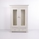 Grau Lackierter Vitrinenschrank mit Schubladen, 1890