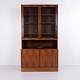 Carlo Jensen Zweiteiliger Vitrinenschrank aus Palisander für Hundevad & Co. 1960er Jahre